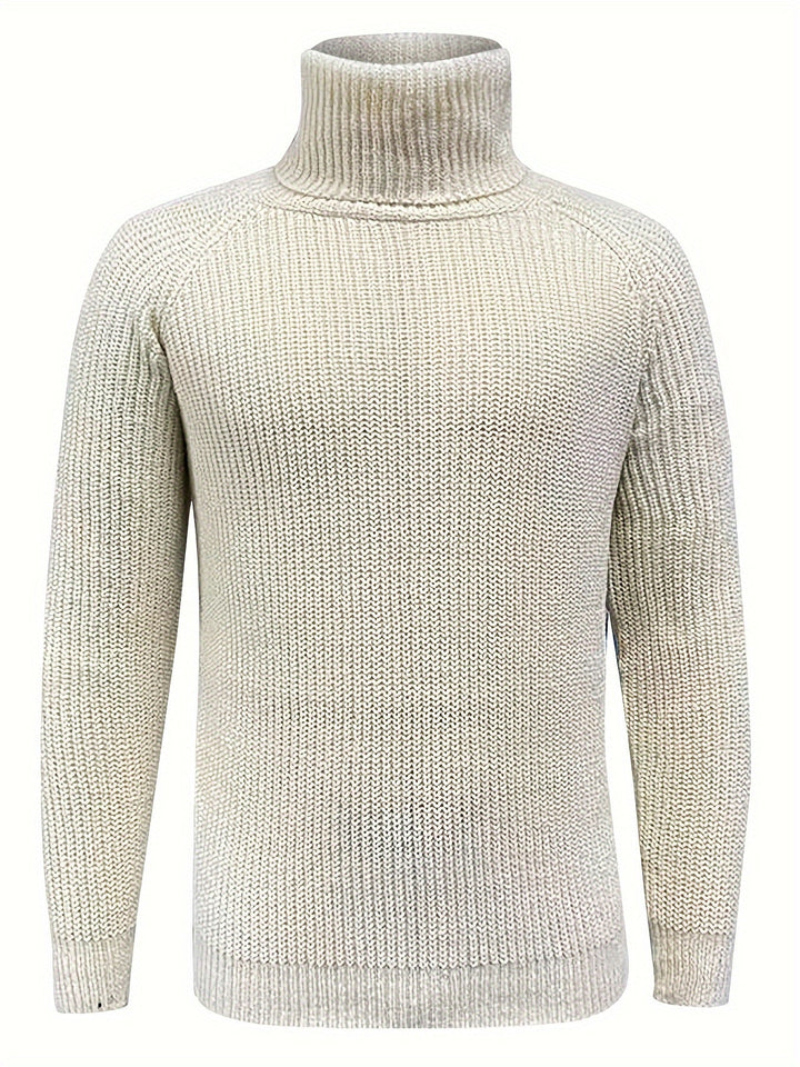 Merino Pullover Herren Mit Rollkragen – Warmer Strickpullover Für Winter Komfort Und Stil 4