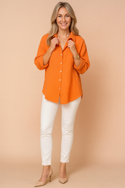 Milena | Stilfuld bluse med knapper 0
