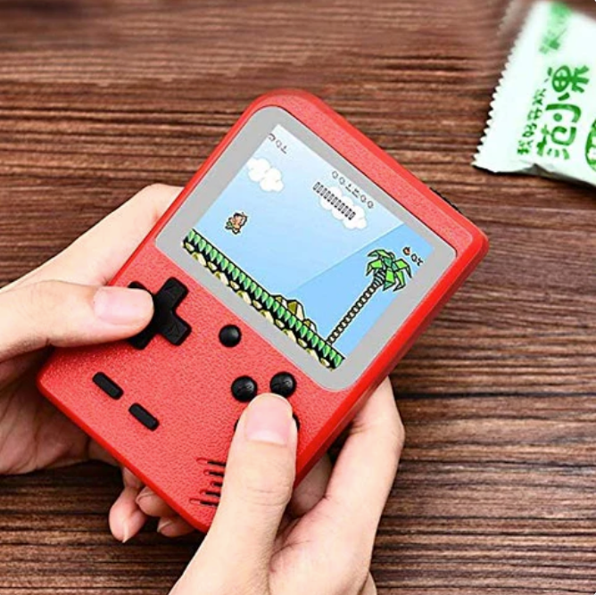 Mini Retro Gaming Console – Håndholdt Bærbar Game Player med 400 Indbyggede Klassiske Spil til Rejser 1