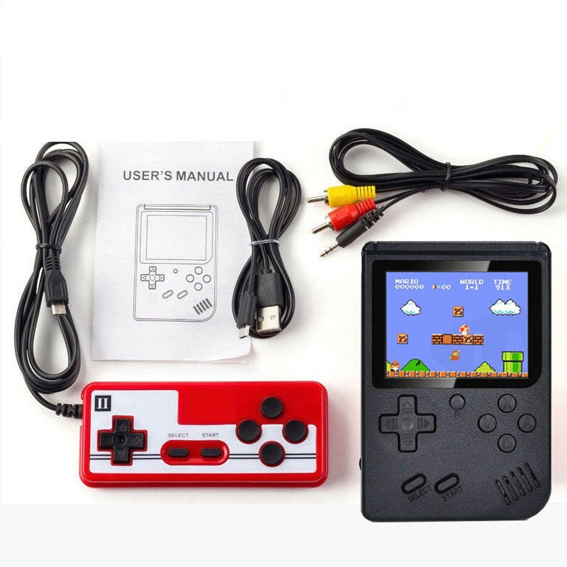 Mini Retro Gaming Console – Håndholdt Bærbar Game Player med 400 Indbyggede Klassiske Spil til Rejser 10
