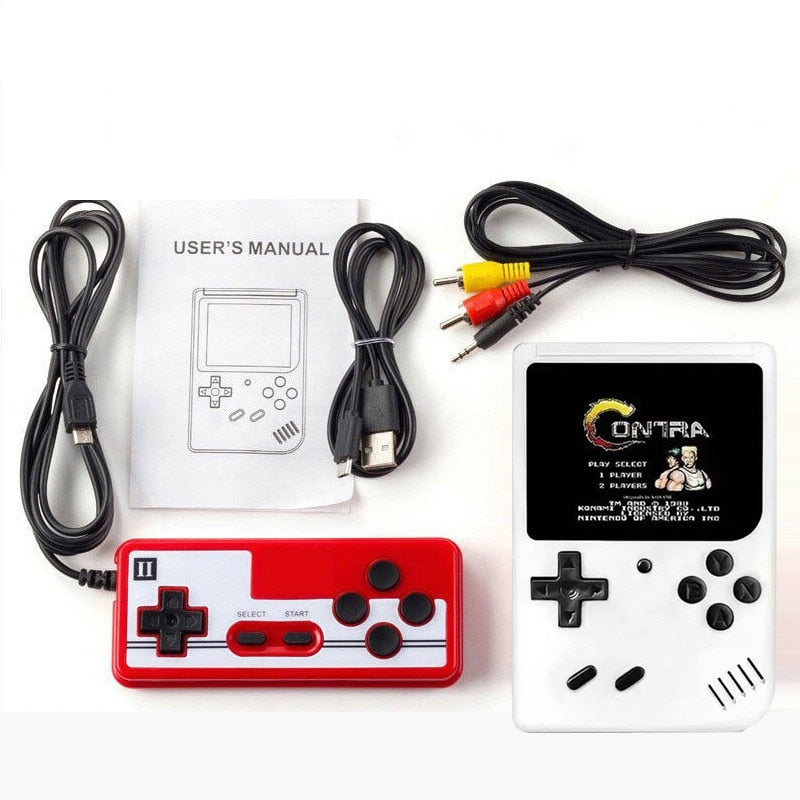 Mini Retro Gaming Console – Håndholdt Bærbar Game Player med 400 Indbyggede Klassiske Spil til Rejser 11