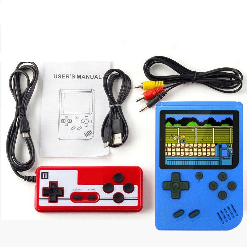Mini Retro Gaming Console – Håndholdt Bærbar Game Player med 400 Indbyggede Klassiske Spil til Rejser 12