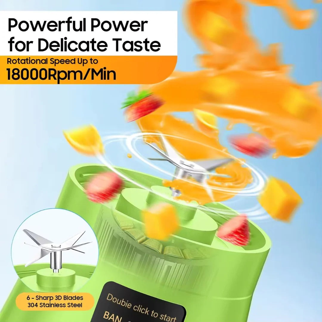 Mini elektrisk bærbar juicerblender 1