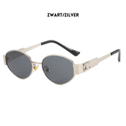Moderne Guld Solbriller Dame - Retro Stil til Sommer, UV400 Beskyttelse, Stilfulde og Alsidige 4