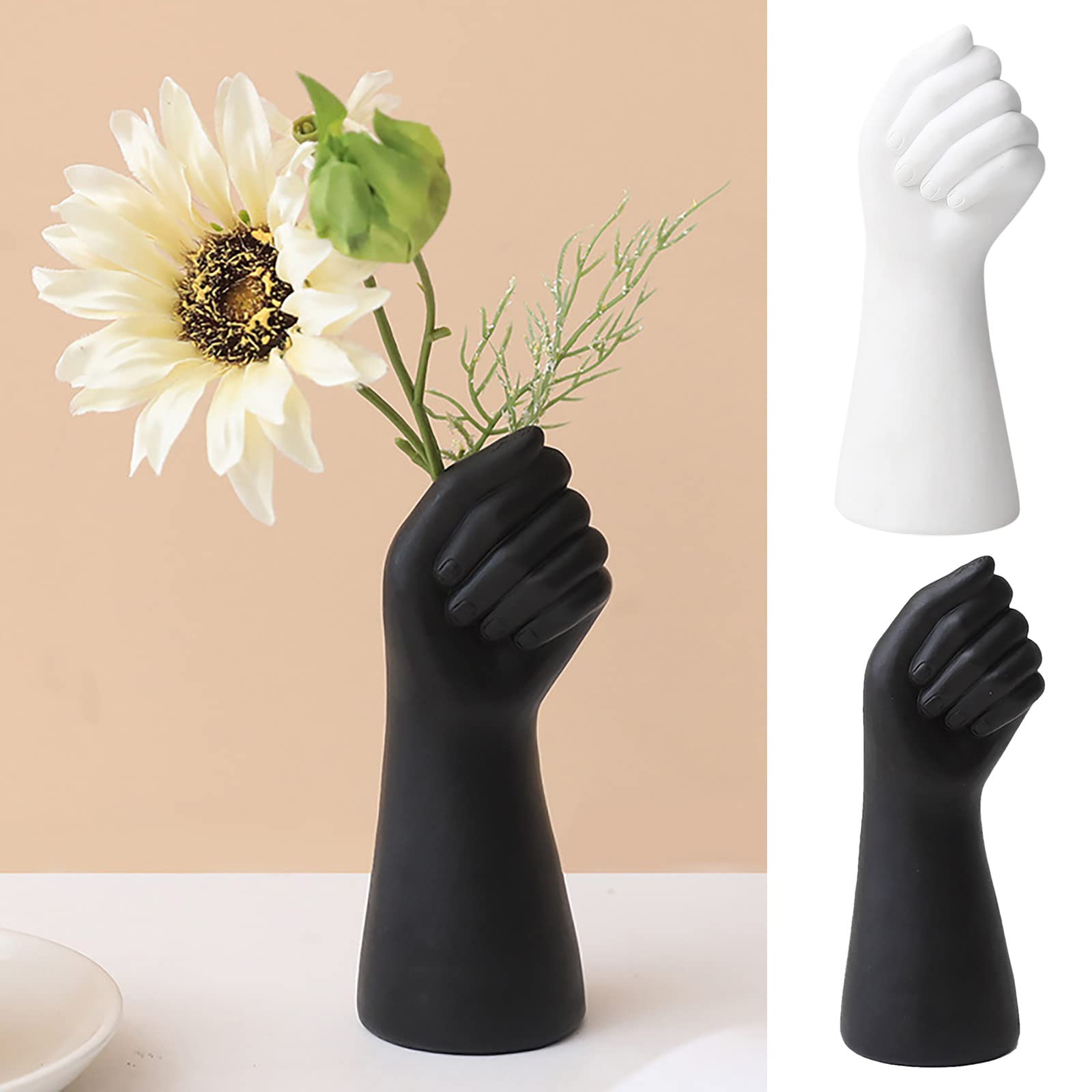 Moderne håndvase i harpiks – Kreativ skulptur til blomsterdekoration, spisebord eller unik boligstyling i 2024 5