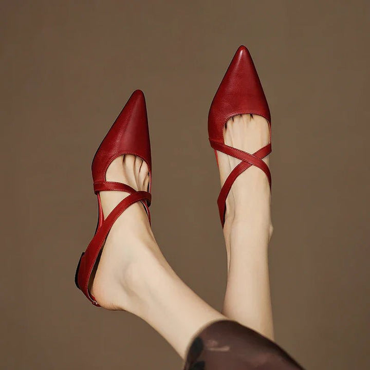 Mules Damen Mit Absatz & Arch Support – Elegante Spitzform Für Stilbewusste Frauen 3