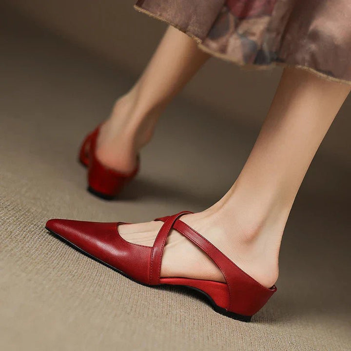 Mules Damen Mit Absatz & Arch Support – Elegante Spitzform Für Stilbewusste Frauen 4