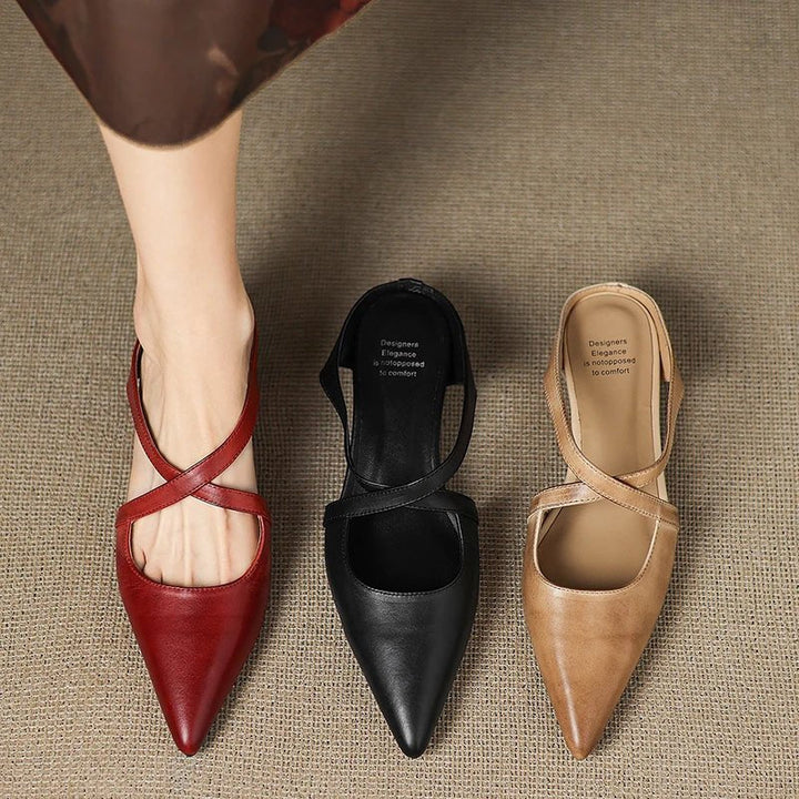 Mules Damen Mit Absatz & Arch Support – Elegante Spitzform Für Stilbewusste Frauen 5