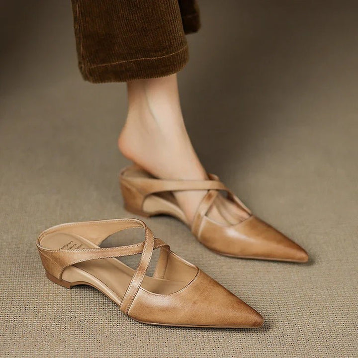 Mules Damen Mit Absatz & Arch Support – Elegante Spitzform Für Stilbewusste Frauen 6