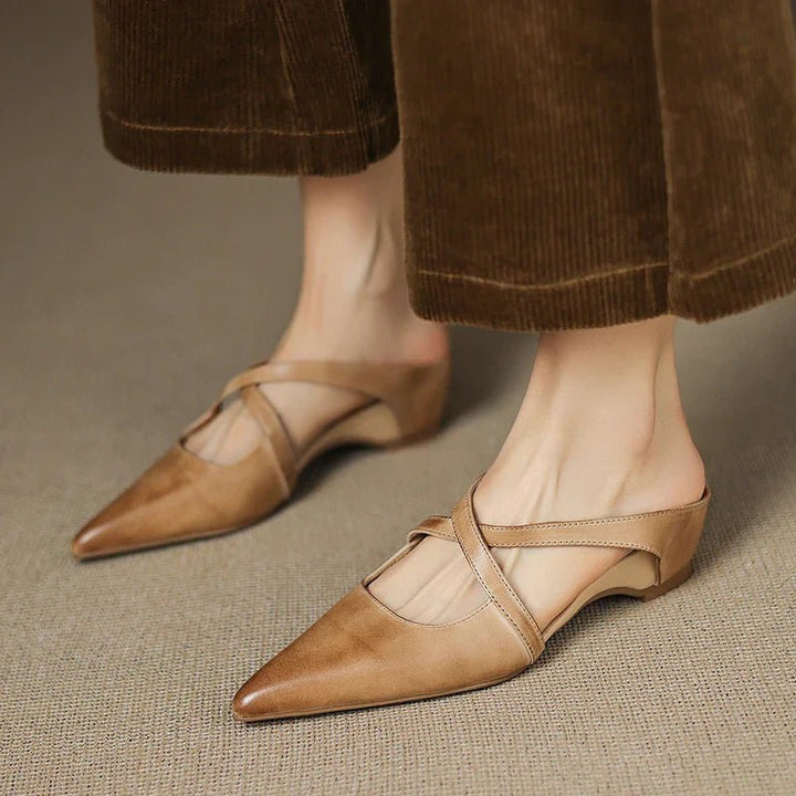 Mules Damen Mit Absatz & Arch Support – Elegante Spitzform Für Stilbewusste Frauen 7