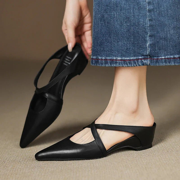 Mules Damen Mit Absatz & Arch Support – Elegante Spitzform Für Stilbewusste Frauen 9