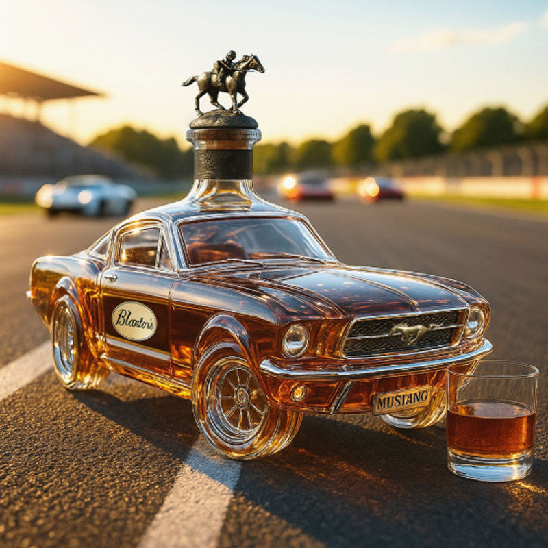 Mustang-Formet Whiskykaraffel - Unik Og Elegant Karaffel Til Hjemmebaren 0