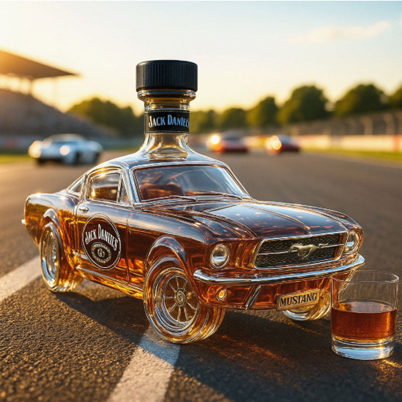 Mustang-Formet Whiskykaraffel - Unik Og Elegant Karaffel Til Hjemmebaren 5