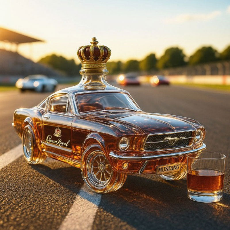 Mustang bilformet whiskykaraffel til hjemmebar 4