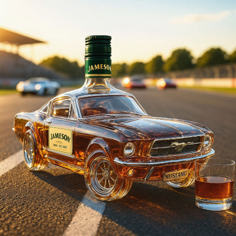 Mustang bilformet whiskykaraffel til hjemmebar 6
