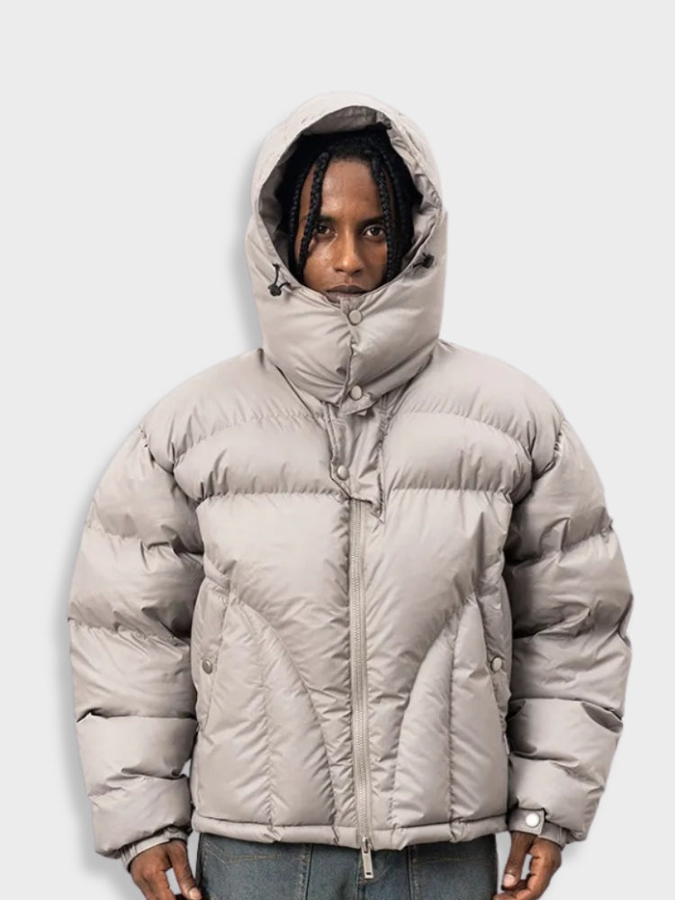 Niko | Herre vinterduftparka med hætte | Varm 4