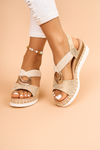 Beige / EU 36/ US 6 / UK 3 / AU 6