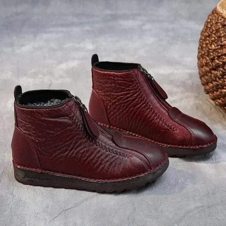 Orthopädische Damen Ankle Boots mit Arch Support, Gefüttert und Rutschfest für Winter 0