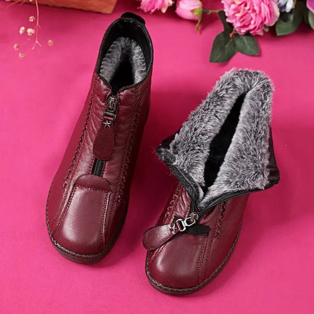 Orthopädische Damen Ankle Boots mit Arch Support, Gefüttert und Rutschfest für Winter 1