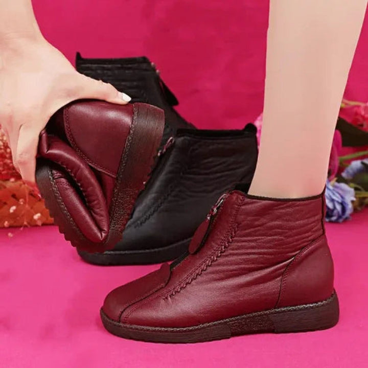 Orthopädische Damen Ankle Boots mit Arch Support, Gefüttert und Rutschfest für Winter 3