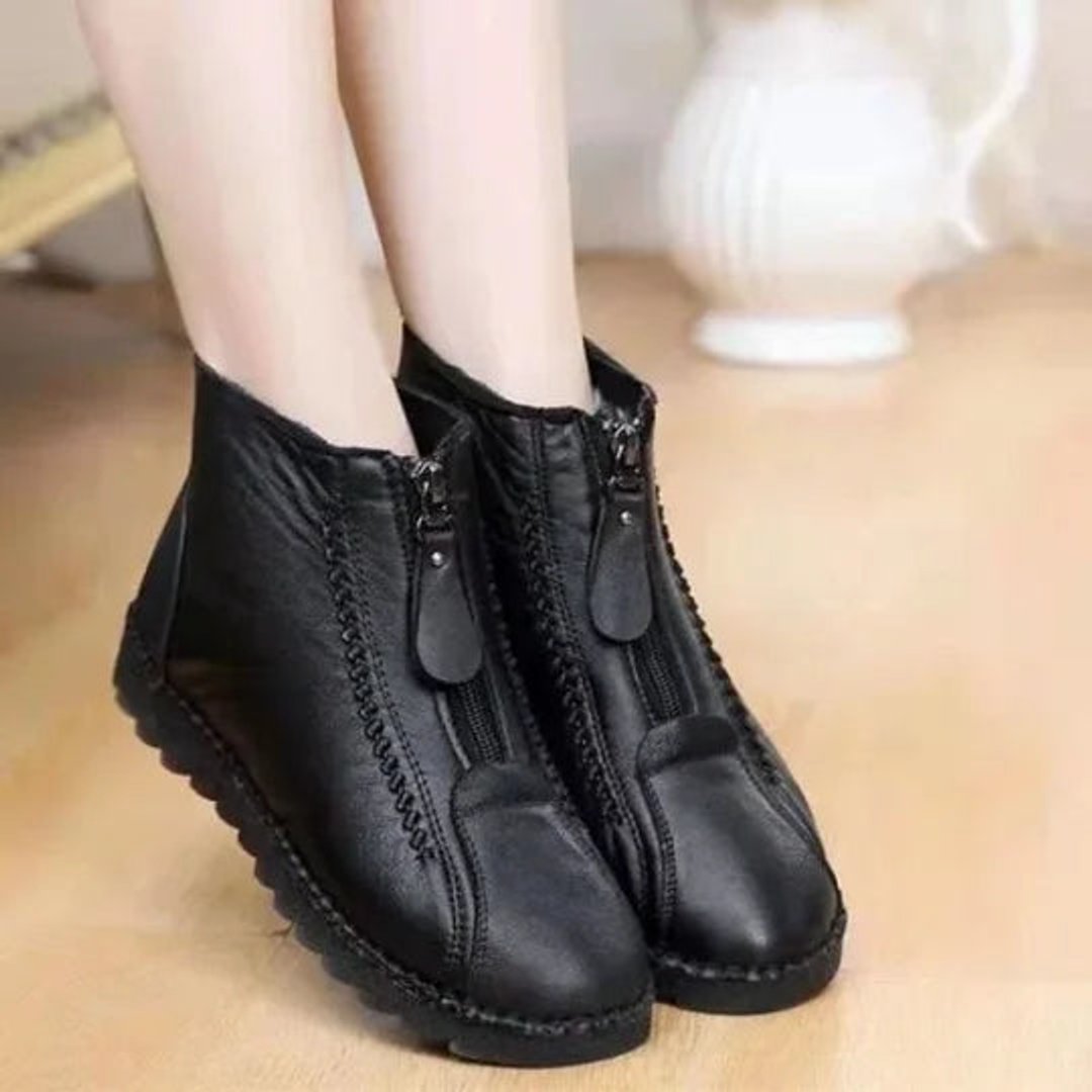 Orthopädische Damen Ankle Boots mit Arch Support, Gefüttert und Rutschfest für Winter 4
