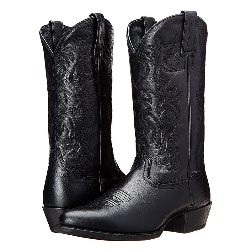 Orthopädische Damen Cowboy-Stiefel mit Arch Support und stilvollen Western-Details 0