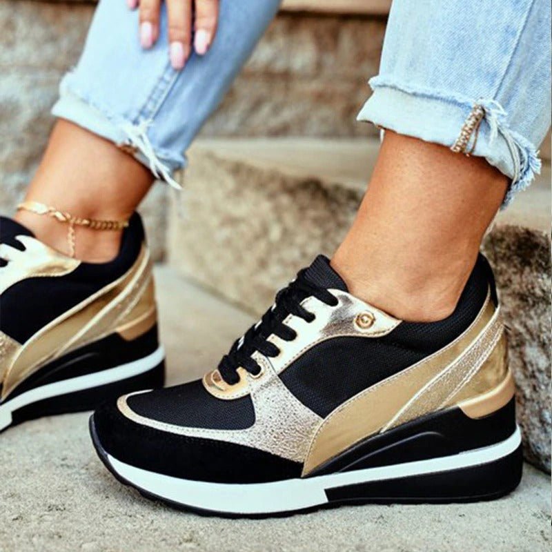 Orthopädische Damen High-Top Sportsneaker mit Arch Support für Komfort und Stil 1