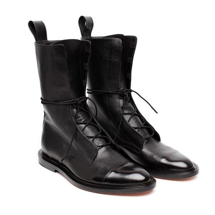 Orthopädische Damen Schnürstiefel mit Arch Support Wasserdicht Winterstiefel 4