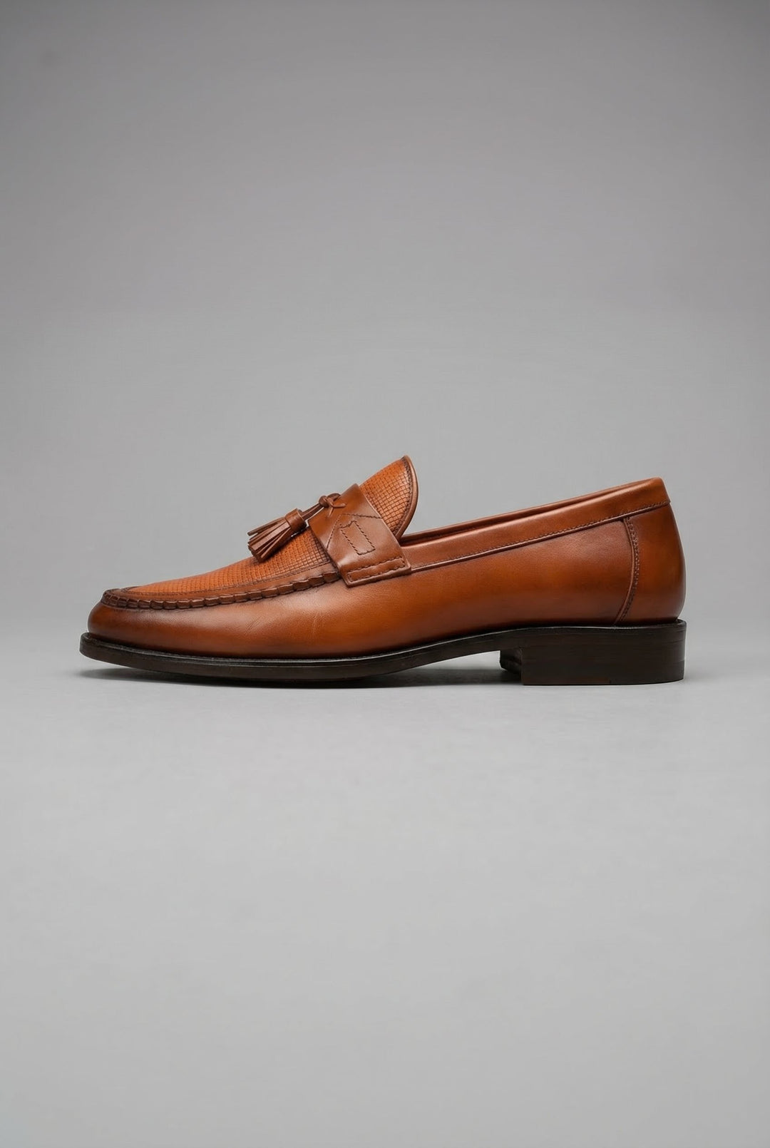 Orthopädische Herren Slipper mit Geflochtenem Design und Quasten – Klassische Loafer mit Arch Support 6