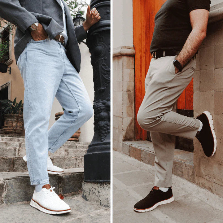 Orthopädische Herrenschuhe mit Atmungsaktivem Design und Ergonomischer Fußbettung 8