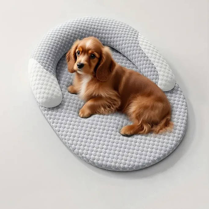 Ortopædisk kølende hundeseng 0