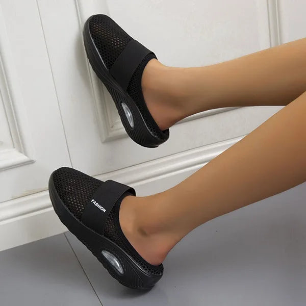 Ortopædiske Sandaler Dame med Arch Support - Komfortable og Åndbare Slip-On Sandaler til Hverdag 0