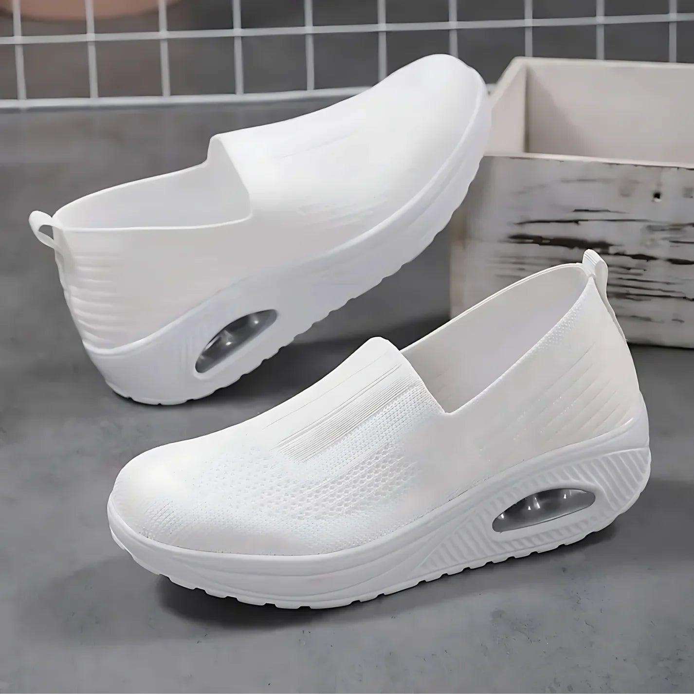 Ortopædiske Sko Med Arch Support Til Kvinder - Komfort Hele Dagen, Slip-On Design 1