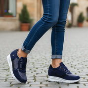 Ortopædiske Sneakers Til Kvinder Med Lynlås - Komfortable Og Stilfulde Gå-Sko Med Arch Support 3