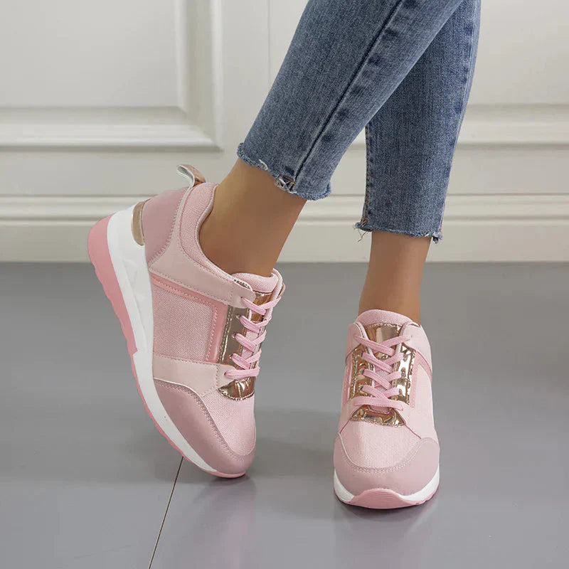 Ortopædiske Wedge Sneakers Til Kvinder - Komfortabel Og Moderne Design Med Arch Support 5