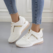 Ortopædiske Wedge Sneakers Til Kvinder - Komfortabel Og Moderne Design Med Arch Support 7