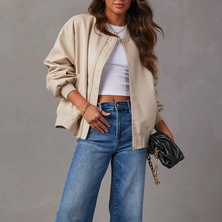 Oversized bomberjakke til kvinder | Casual 2