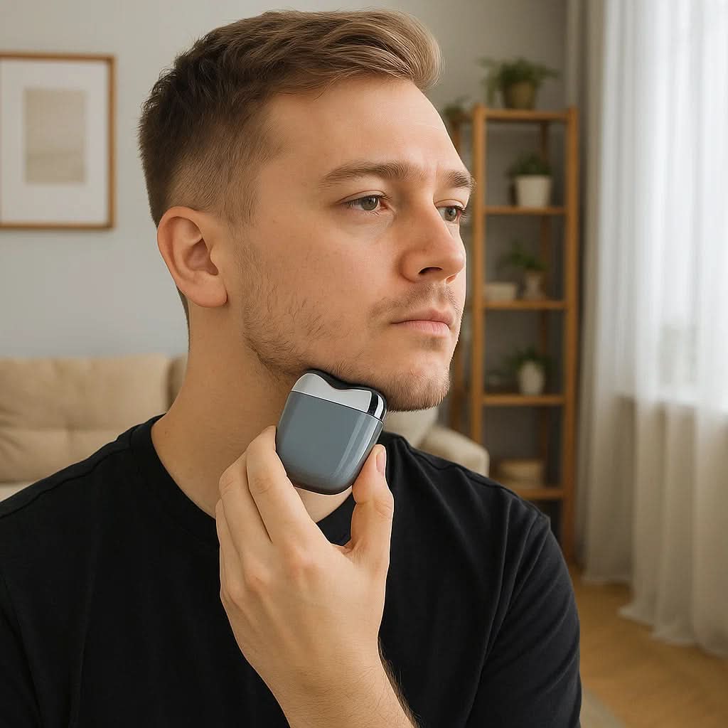 PocketPulse | Bærbar elektrisk barbermaskine til hurtig og nem pleje 7