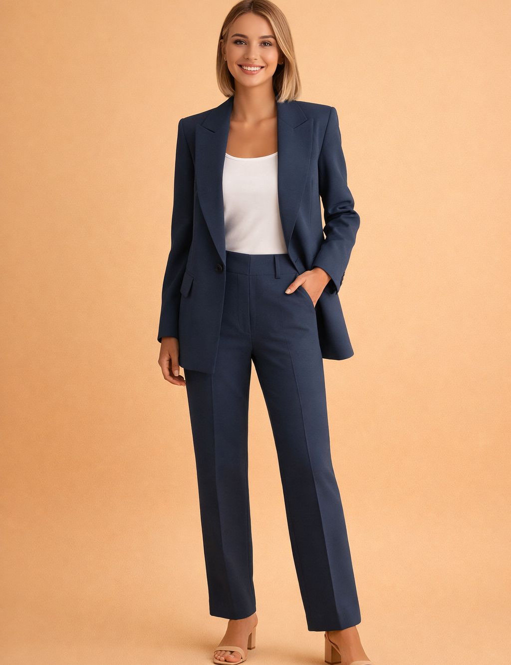 Alliyah | Premium Blazer Sæt til Damer – Elegant og Komfortabel Business Outfit