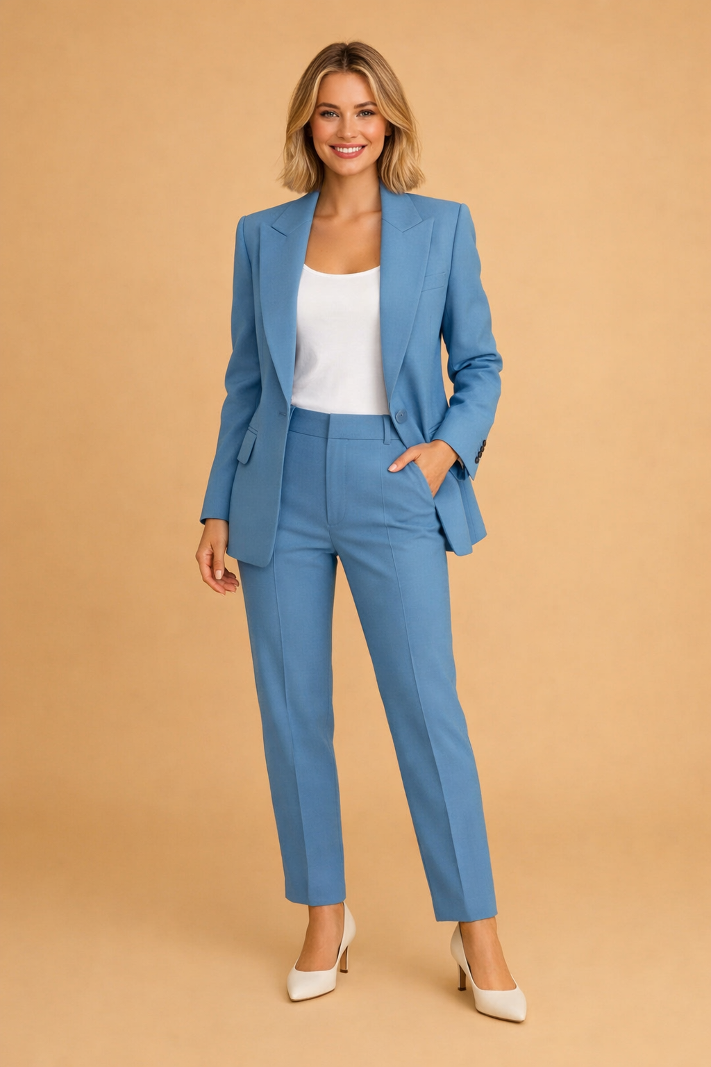 Alliyah | Premium Blazer Sæt til Damer – Elegant og Komfortabel Business Outfit
