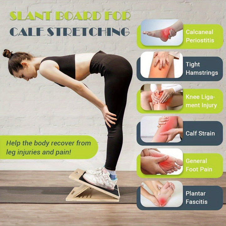 Pro Calf Stretch Board – Justerbart og bærbart for optimal stræk 7