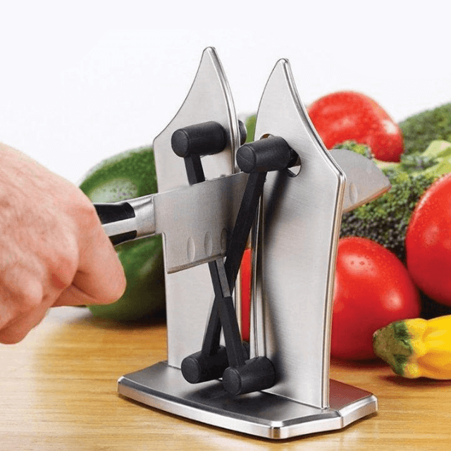 Professionel Knivsliber med Ergonomisk Design og Flere Slibetrin 0
