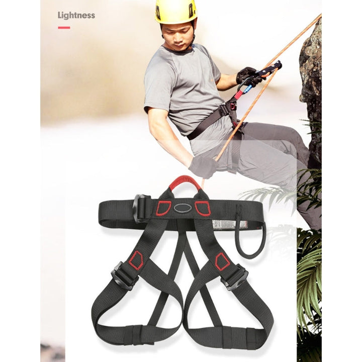 Professionel klatretovsele – Halvkropssikkerhedssele til klatring, rappelling og sikker udendørs adventuresport 3