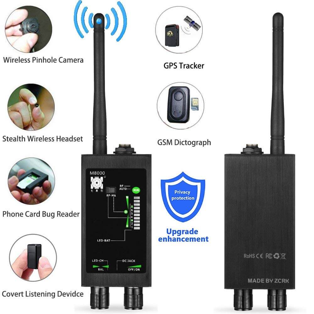 Professionelle skjulte kameraer og insektdetektor RF-signal 4
