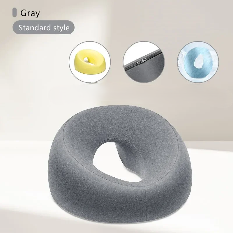 Pude med ansigtsoverflade – Ergonomisk hovedstøtte med memory foam til dyb komfort, salonbrug og støtte til mavesøvn 0