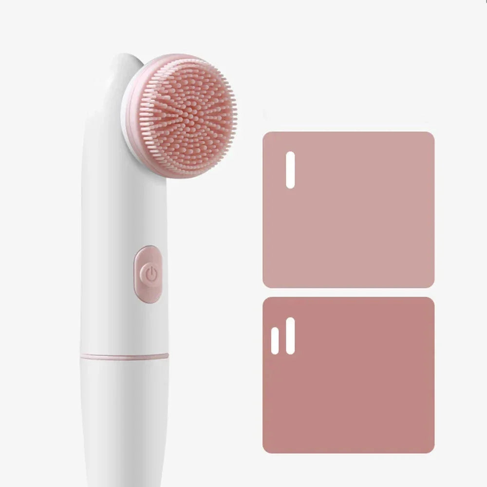 PureSkin - 2-i-1 silikone ansigtsplejeværktøj 1