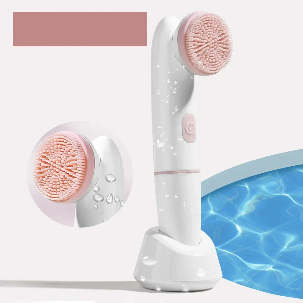 PureSkin - 2-i-1 silikone ansigtsplejeværktøj 4