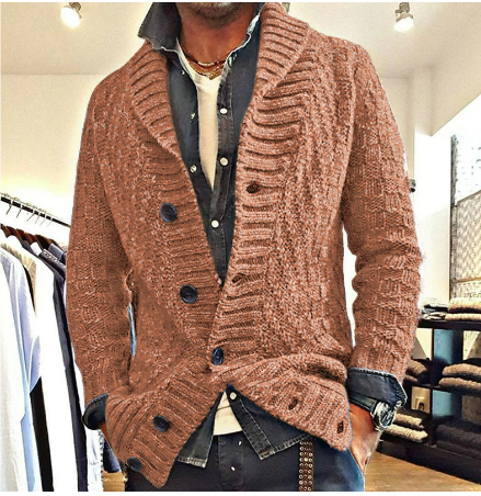 WERNER | Herre cardigan med knapper