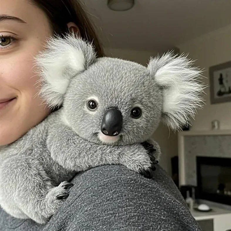 Realistiske koala-tøjdyr til angst- og stresslindring 1