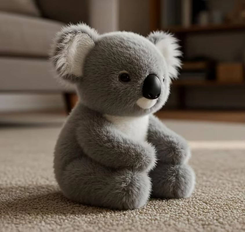 Realistiske koala-tøjdyr til angst- og stresslindring 3
